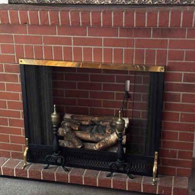 Faux Fireplace With Heater
