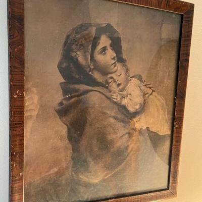 Madonnina Mother of the Streets Framed Print
