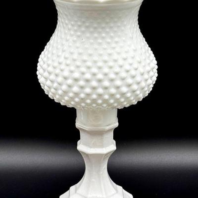 Hobnail Milk Glass Decor

