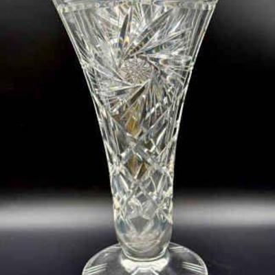 Gorgeous Cut Glass Vase
