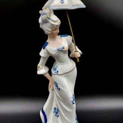 Ramirdo Collection Victorian Woman With Umbrella Figurine
