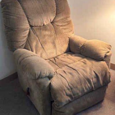 Dark Tan Reclining Chair
