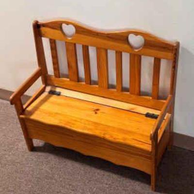 Tiny Bench With Storage
