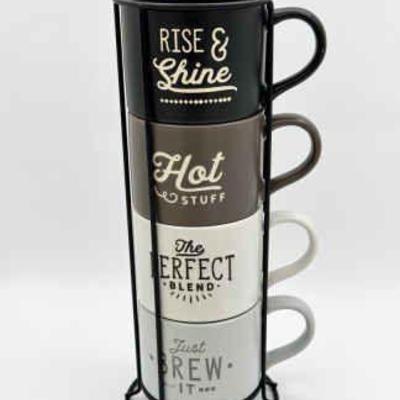 Stacked Coffee Mugs
