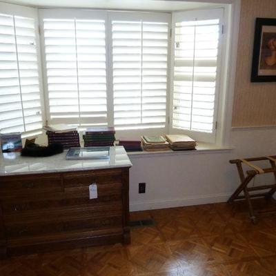 Marble Top Chest $150