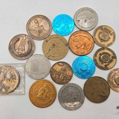 #1752 • (16) Tokens and Medals
