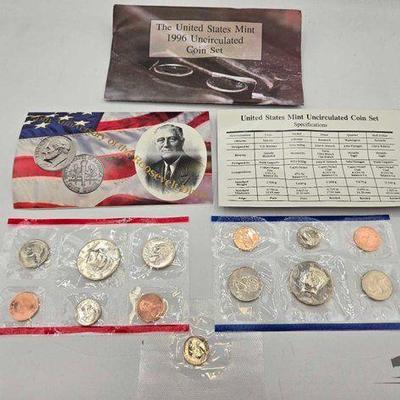 #1534 • U.S. Mint 1996 Uncirculated Coin Set
