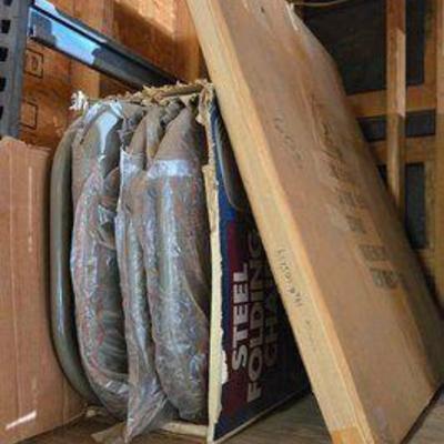 #18058 • Steel Folding Chairs
