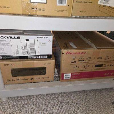 #12026 • NEW!!! Stereo Receiver, Band Equalizer & AV Receiver
