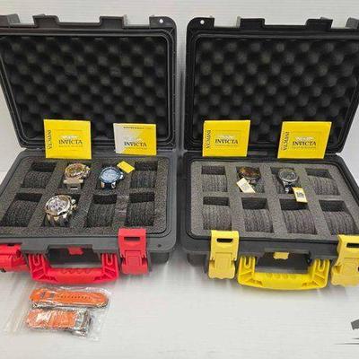 #1154 • NEW!!! (5) Invicta Mens Wristwatches
