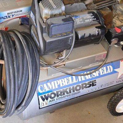 #18112 • Campbell Hausfeld Workhorse Air Compressor
