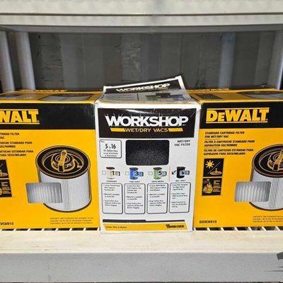 #4516 • (3 ) NEW!!! Wet/Dry Vac Filters
