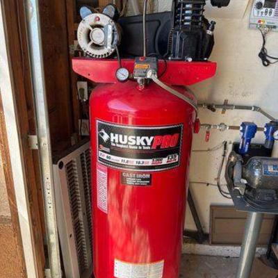 #18000 • Husky Pro 60 Gallon Air Compressor, 7HP
