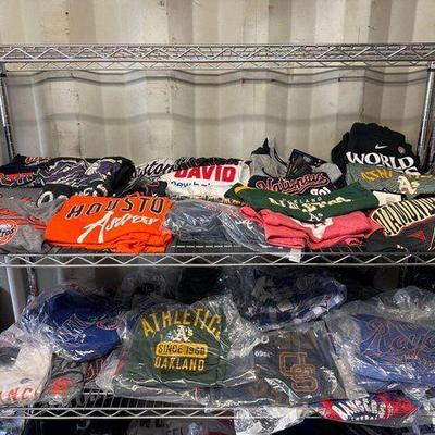 #4026 • (50) MLB T-Shirts, Onesies, Jackets & More
