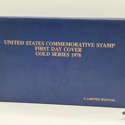 #1900 • United States Commerative Stamp First Day Cover Gold Series 1978
