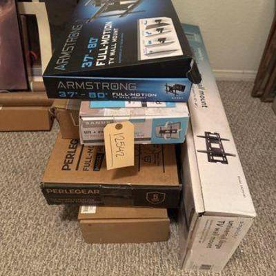 #12542 • (6) TV Wall Mounts
