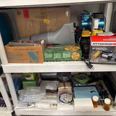 #10034 • Air Brush Kit, Air Compressors, Air Brush Spray Booth, Paint

