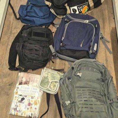 #7154 • (6) Backpacks & Duffel Bags & More
