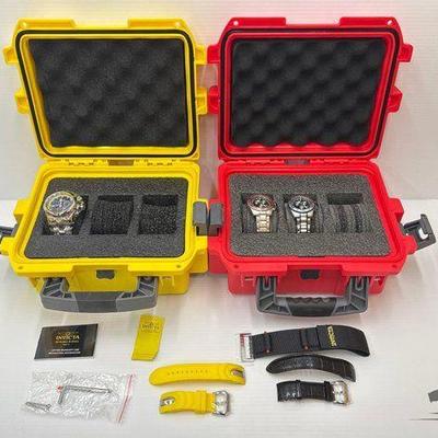 #1168 • NEW!!! (3) Invicta Men’s Watches
