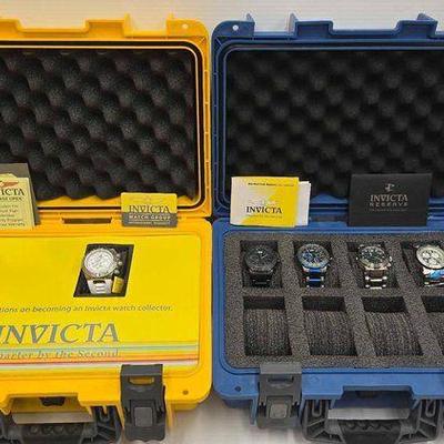 #1160 • NEW!!! (5) Invicta Mens Wristwatches
