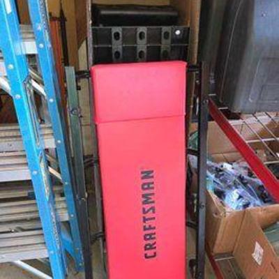 #18110 • Craftsman Creeper and 2 Drive On Ramps
