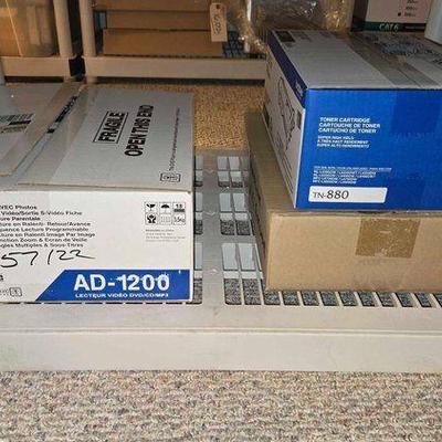 #16068 • Spectrum Modem, Wavlink Wi-Fi Extenders, Brother Toner Cartridge & Apex DVD/CD/MP3
