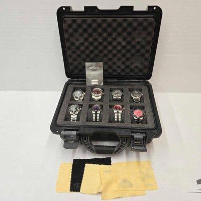 #1176 • NEW!!! (8) Invicta Mens Watches
