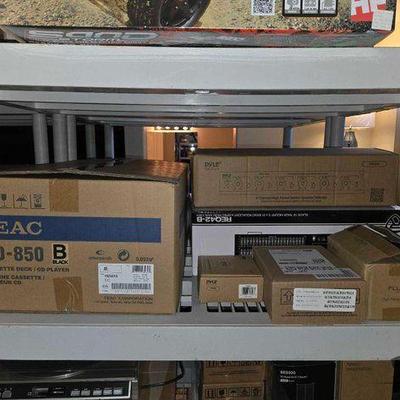#12020 • NEW!!! Cassette Deck/CD Player, 2TB Hard Drive & More
