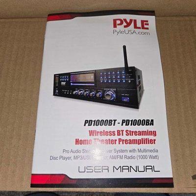#12030 • NEW!!! Pyle Wireless BT Streaming Home Theater Preamplifier
