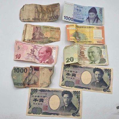 #1704 • (9) Foreign Currency Bills
