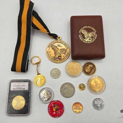 #1750 • (13) Medals & Tokens
