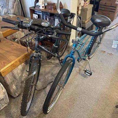 #19504 • (2) Bicycles
