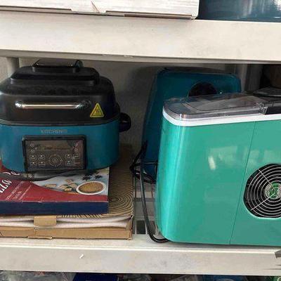 #10022 • Power Air Fryer Elite, Kitchen HQ Air Fryer, Improvements Ice Maker, and Pizza Peels
