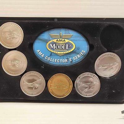 #1754 • AMA Ultimate Model Aeronautics Collector's Series Coins
