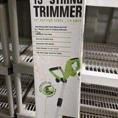 #7206 • Portland Electric 13" String Trimmer
