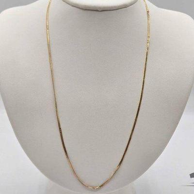#724 • 14k Gold Necklace, 3.68g
