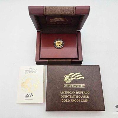 #1250 • 2008 American Buffalo 1/10oz Gold Proof Coin
