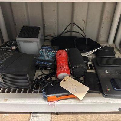 #7171 • Speakers, Heater, Chrome Laptop, Cell Phones, Portable Charger & More

