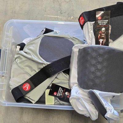 #4060 • (6) Cramer 7-Pad Football Girdle
