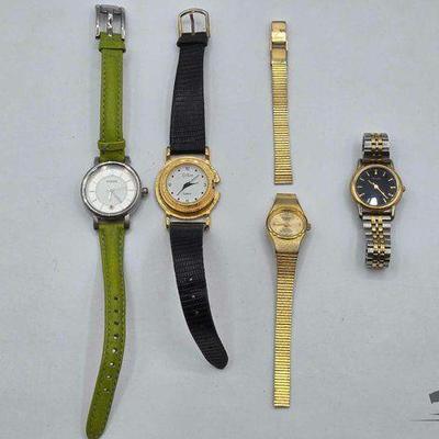 #1124 • (4) Womens Wristwatches
