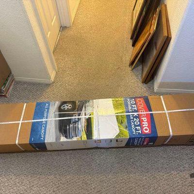 #13004 • NEW!! 10' x 20' Cover Pro Portable Car Port
