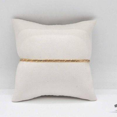 #740 • 14k Gold Bracelet, 1.89g
