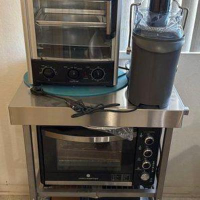 #11016 • Breville Juicer, Nutrichef Vertical Countertop Oven, Cook Essentials Toaster Convection Oven
