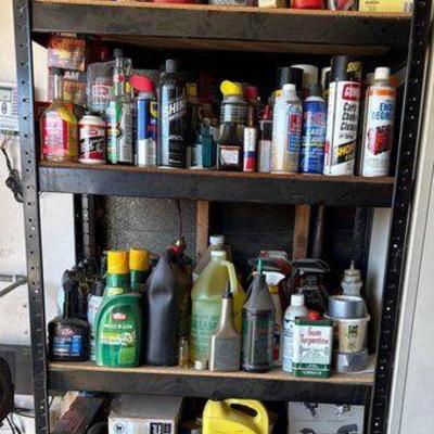 #18004 • Oil, WD40, Sprays and Lubricants with Shelf
