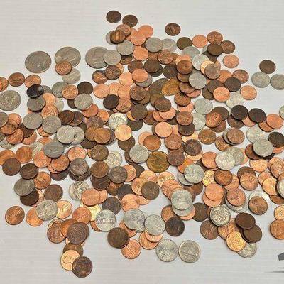 #1546 • Kennedy Half Dollars, Susan B. Anthony Quarter, Lincoln Pennies & Jefferson Nickels
