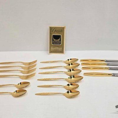 #1818 • 1847 Roger Bros. Gold Crown Tableware
