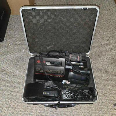 #12034 • Panasonic OmniMovie Camcorder in Case
