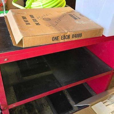 #18102 • Automotive Service Cart with Power Strip and USB
