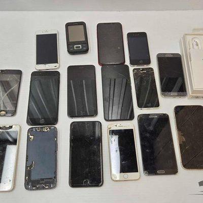 #1912 • (16) Cellphones & WT2 Plus Translator Earbuds
