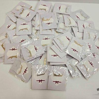 #1006 • (90) Sterling Silver Anklets & Gold Plated Necklaces
